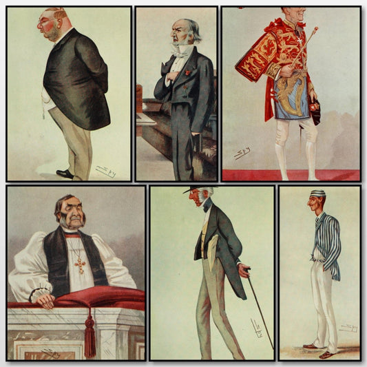 Forty Years of 'Spy' - Leslie M. Ward - 10 images | A snapshot of some of the images