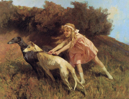 Arthur Wardle (1864-1949) - La Joie de Vivre | Dimensions 4064 x 3096 pixels