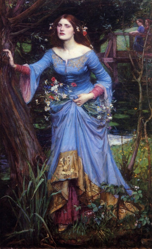 John William Waterhouse - Ophelia c.1886 | Dimensions 4000 x 6560 pixels