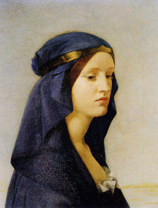 Joanna Boyce Wells (1831-1861) - Elgiva 1855 | Dimensions 4464 x 5895 pixels