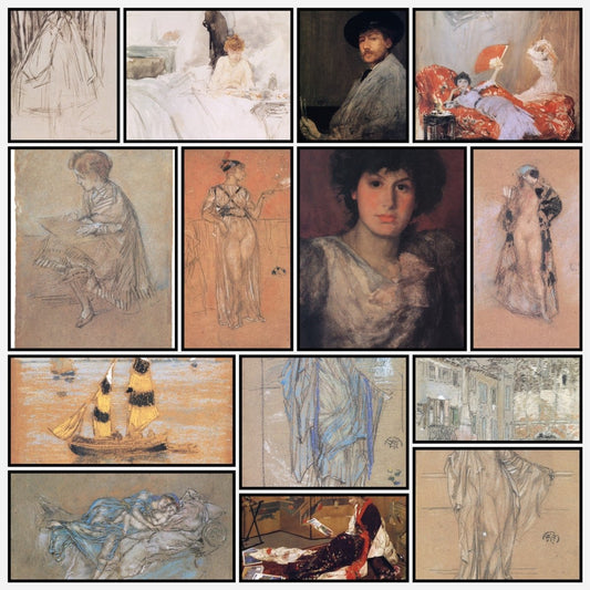 James McNeill Whistler Artwork in the Public Domain | A snapshot of some of the images