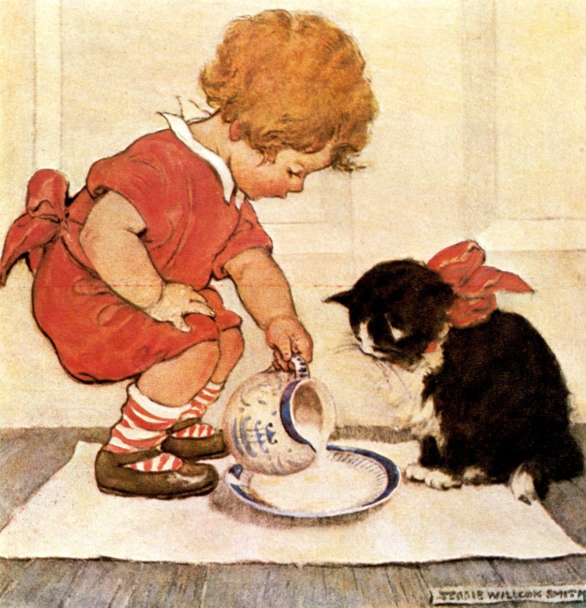 Little Child's Book of Stories 1923 - Jessie Willcox Smith | Dimensions 4053 x 4207 pixels
