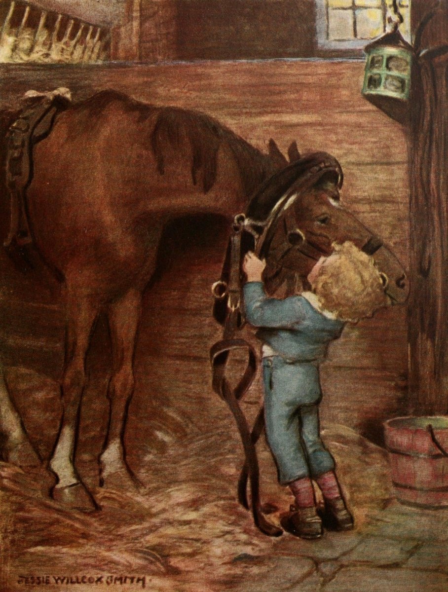 At the back of the North Wind 1919 - Jessie Willcox Smith | Dimensions 2035 x 2690 pixels