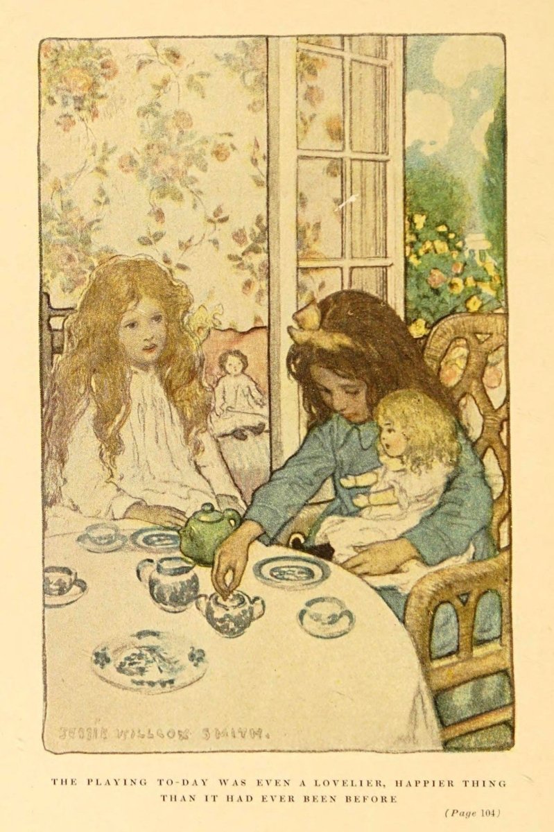 In the Closed Room 1904 - Jessie Willcox Smith - 8 images | Dimensions - 1396 x 2096 pixels