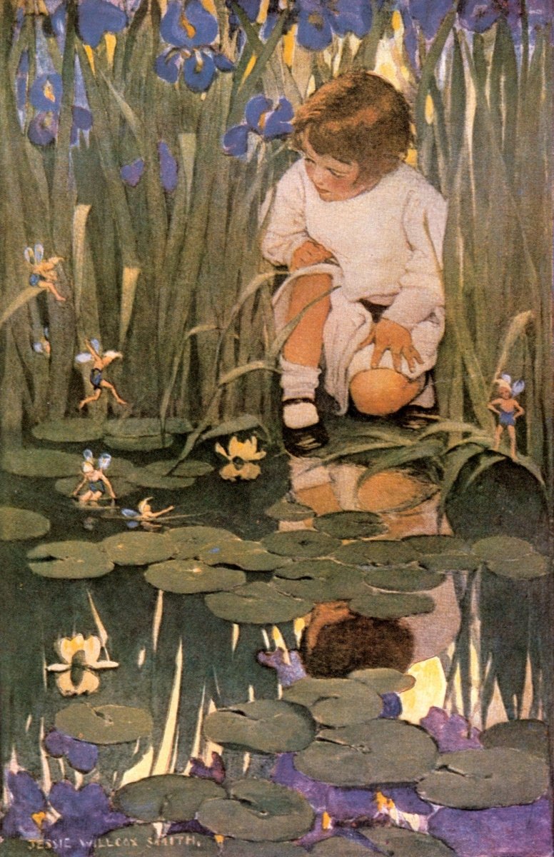 McClure's 1909 A Child's World - Jessie Willcox Smith | Dimensions 3699 x 5715 pixels