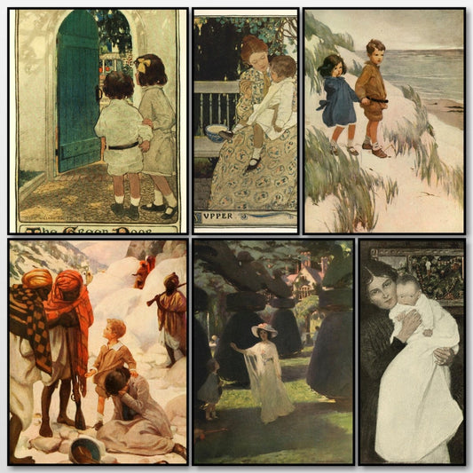 Scribner's Images - Jessie Willcox Smith - 8 images | A snapshot of some of the images