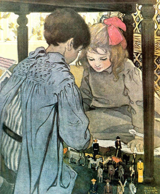 The Bed Time Book 1907 - Jessie Willcox Smith | Dimensions 4032 x 4888 pixels