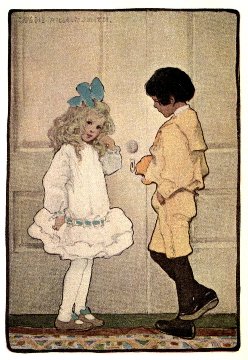 The Chronicles of Rhoda, 1909 - Jessie Willcox Smith | Dimensions 1600 x 2328 pixels