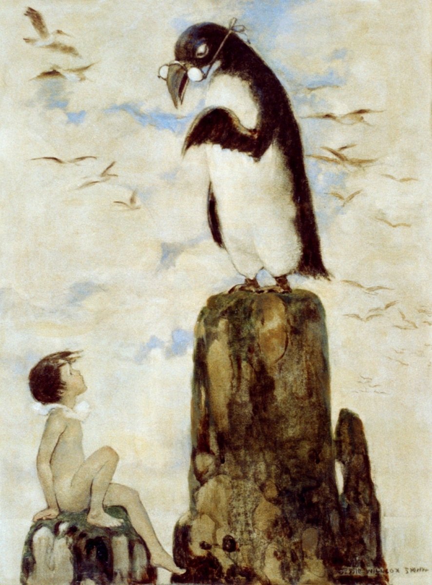 The Water-Babies, 1916 - Jessie Willcox Smith - 12 images | Dimensions 1089 x 1476 pixels