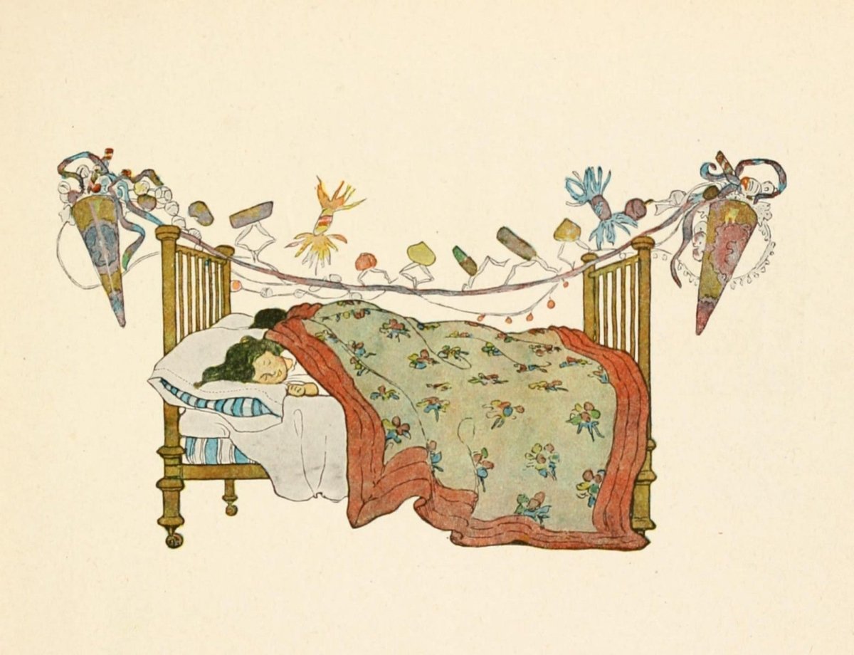 Twas the Night before Christmas 1912 - Jessie Willcox Smith | Dimensions 2094 x 1605 pixels