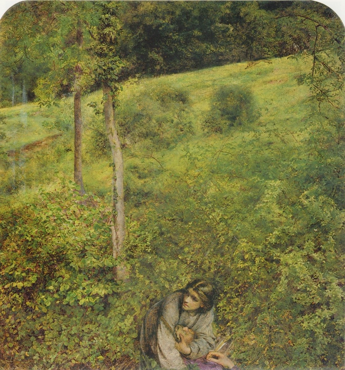 William Windus - The Outlaw 1861 | Dimensions 4620 x 4960 pixels