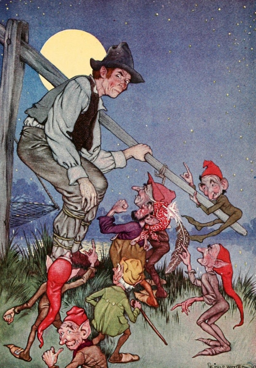 The Book of Elves & Fairies, 1918 - Milo Winter - 4 images | Dimensions 1476 x 2120 pixels