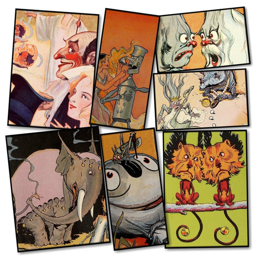 Wizard of Oz Public Domain Images to Download | Digital Download - 341 images