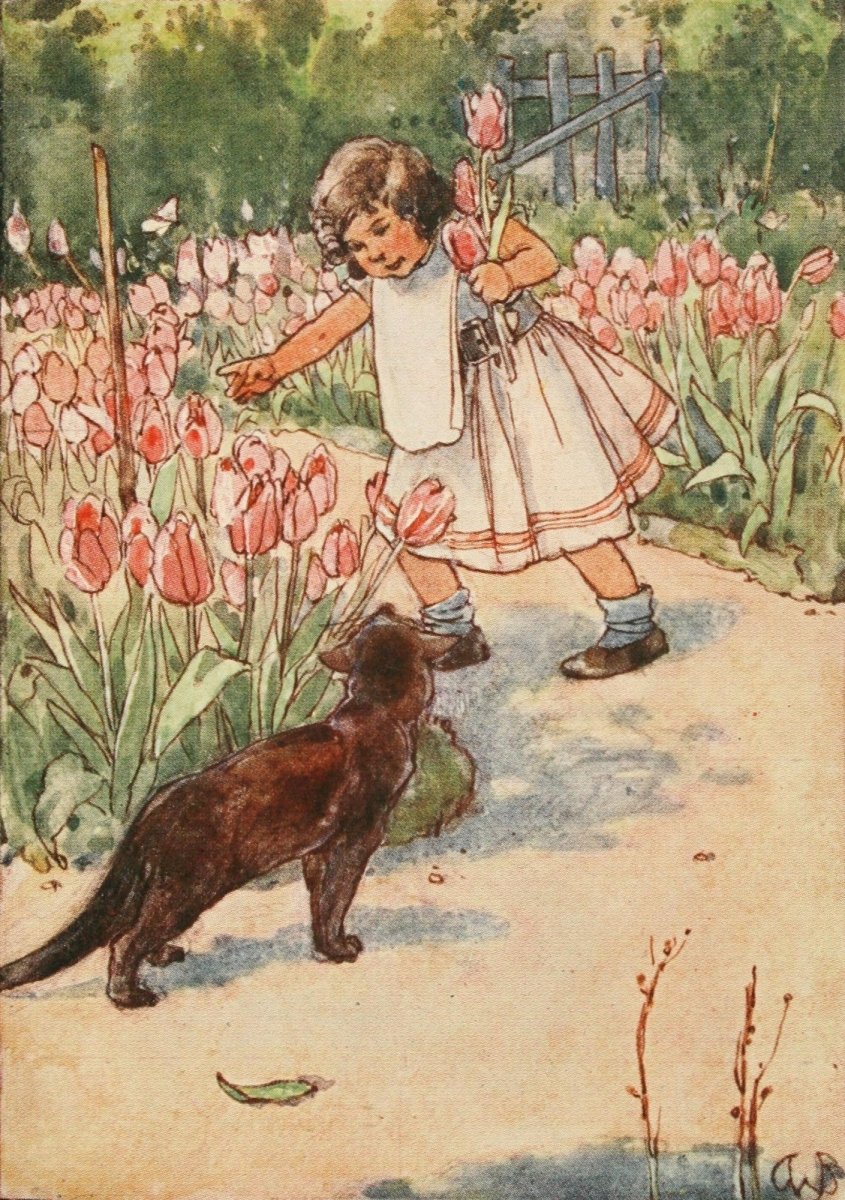 Lob Lie-by-the-Fire 1909 - Alice B. Woodward - 8 images | Dimensions 1610 x 2285 pixels