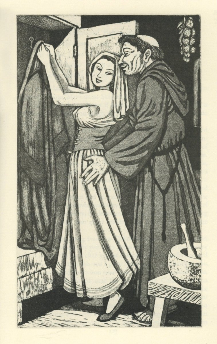 The Decameron of Giovanni Boccaccio - John Buckland Wright | Dimensions 2912 x 4616 pixels