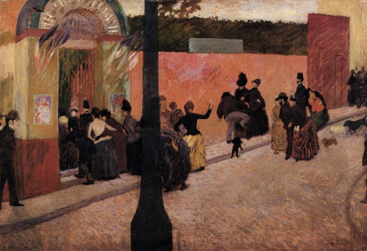 Federico Zandomeneghi (1841-1917) - The Moulin de la Galette | Dimensions 4722 x 3234 pixels