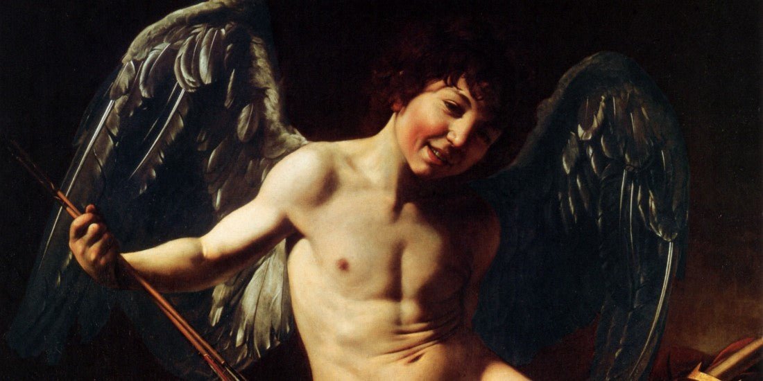 Caravaggio - Amor vincit omnia (Profane Love) 1602-3