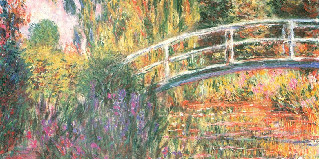 Claude Monet (1840-1926) - Water-lily pond, Water Irises 1900