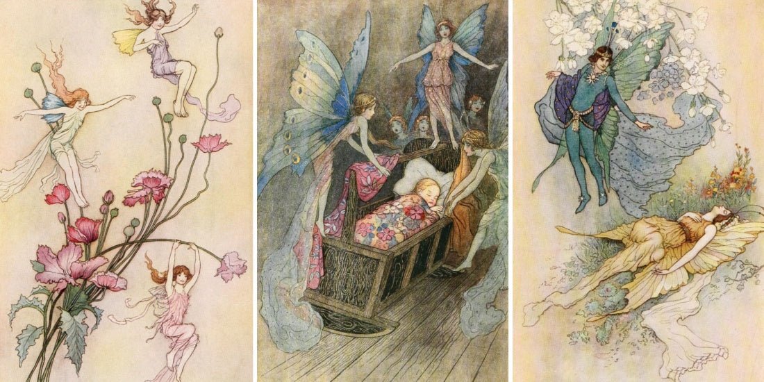 Warwick Goble's "The Book of Fairy Poetry"