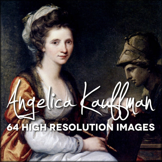 Angelica Kauffman Public Domain Images | Digital Download - 64 images