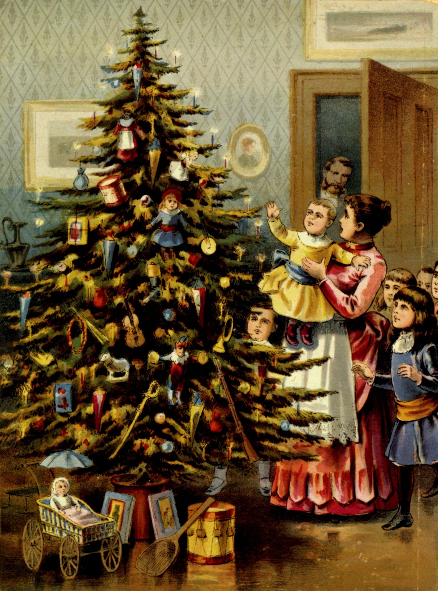 Christmas of Yesteryear - 102 High Resolution Images | Dimensions 3872 x 5224 pixels