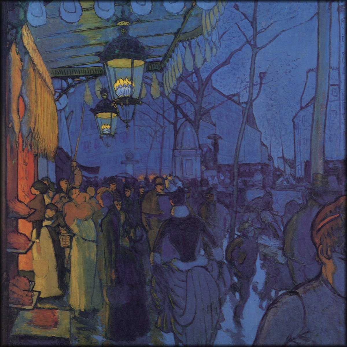 Louis Anquetin - Street, 5 O'clock in the Evening | Digital Download - 1 image