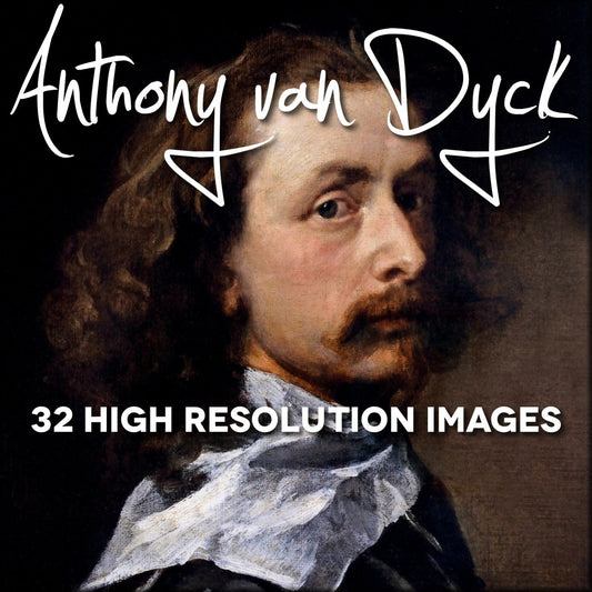 Anthony van Dyck Public Domain Images | Digital Download - 32 images