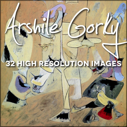 Arshile Gorky Public Domain Images | Digital Download - 32 images