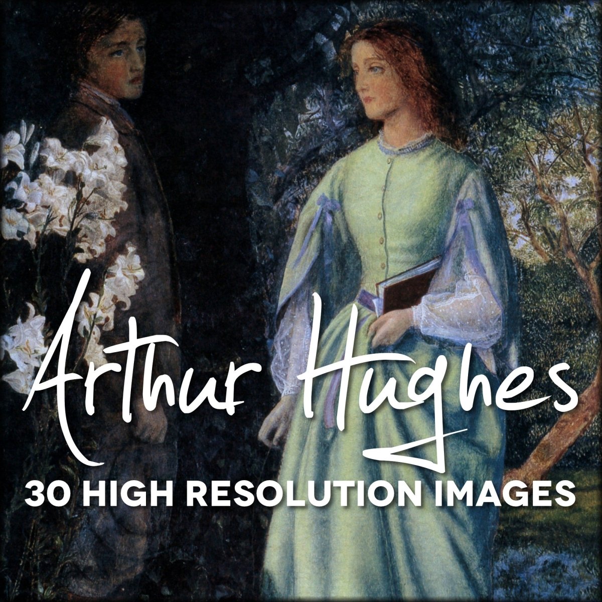Arthur Hughes Public Domain Images to Download