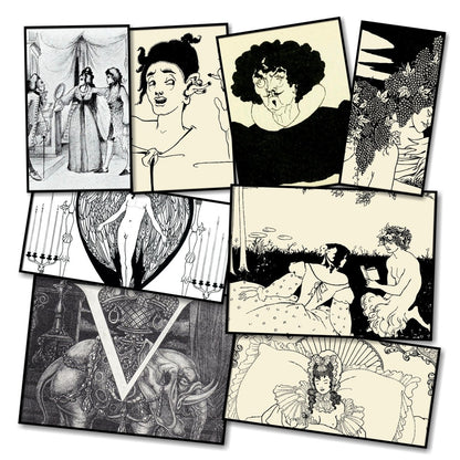 Aubrey Beardsley Public Domain Images to Download | Digital Download - 512 images