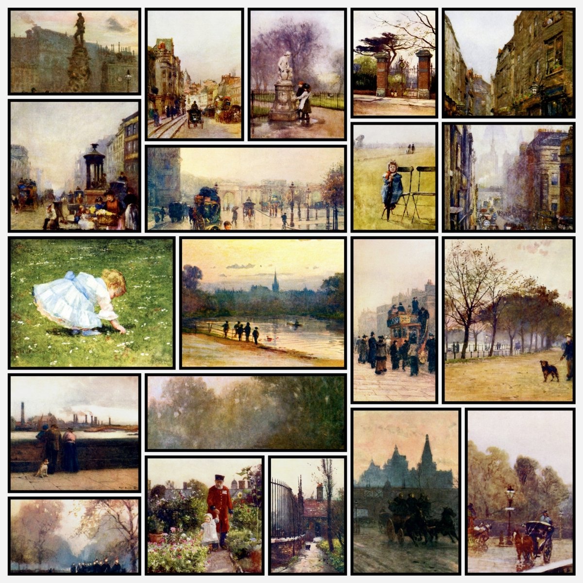 A snapshot of some of the images