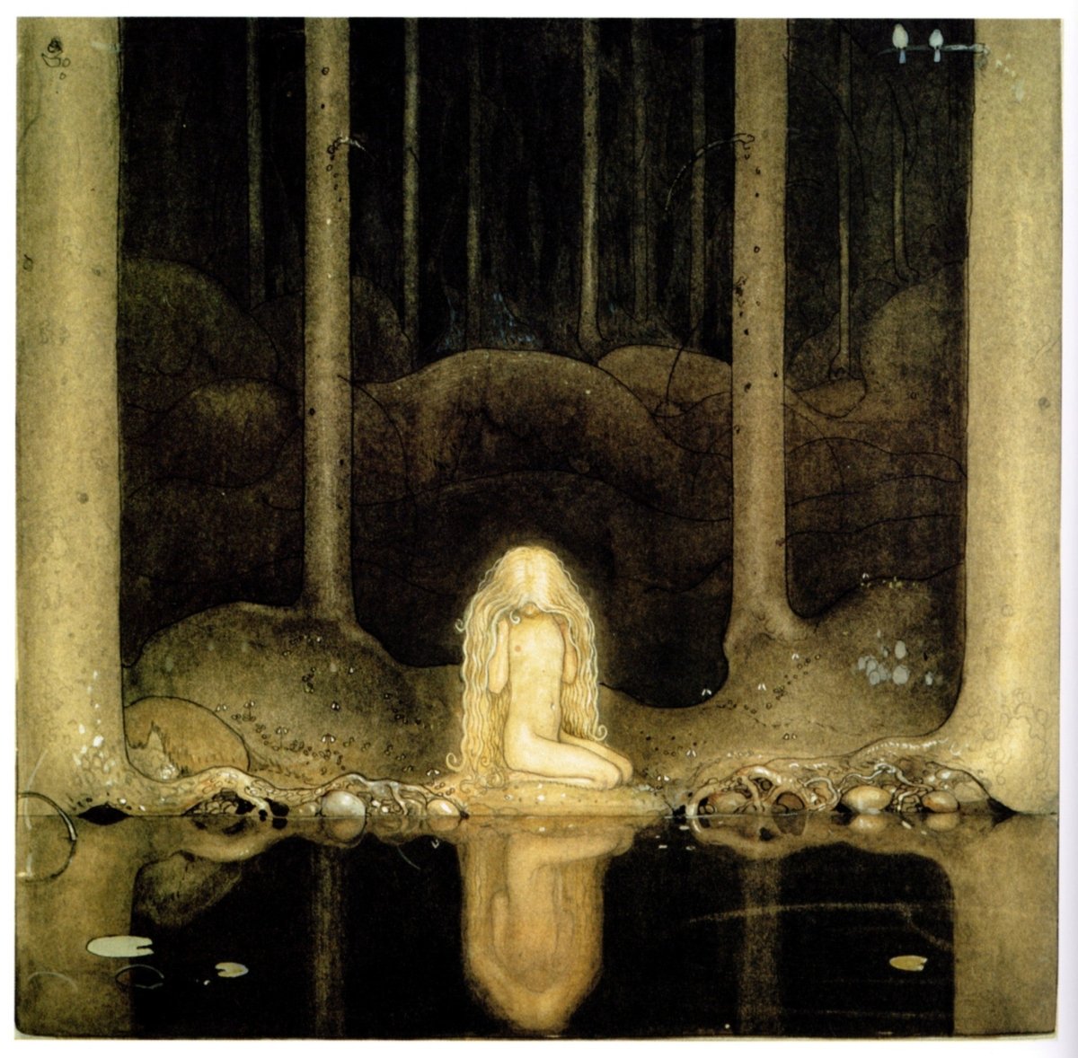 John Bauer Public Domain Images to Download | Dimensions 4347 x 4266 pixels