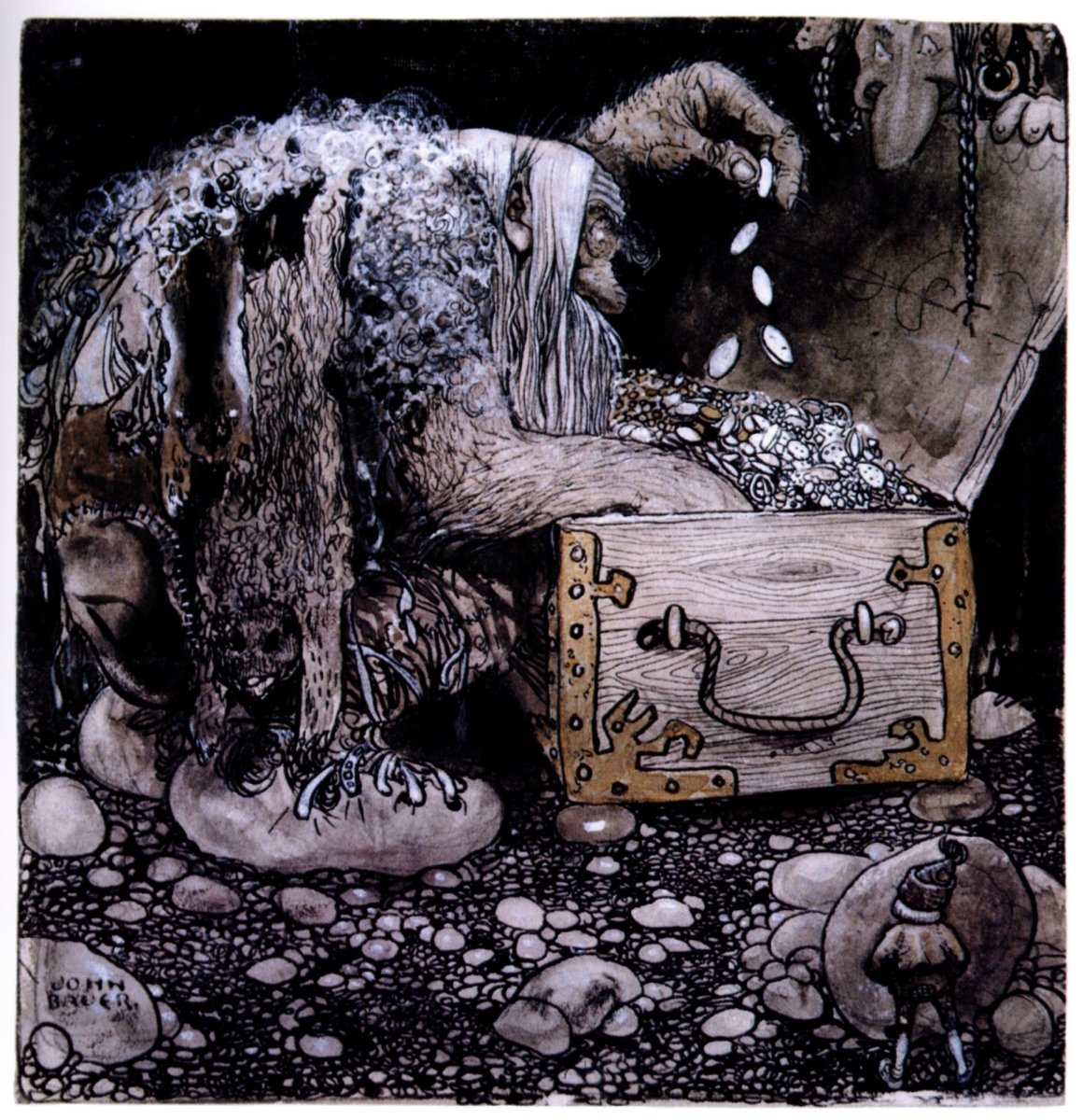 John Bauer Public Domain Images to Download | Dimensions 4232 x 4376 pixels