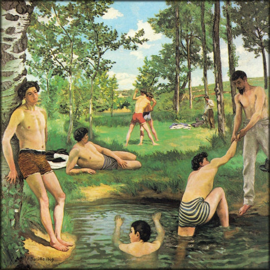 Basille Frédéric Bazille Artwork in the Public Domain