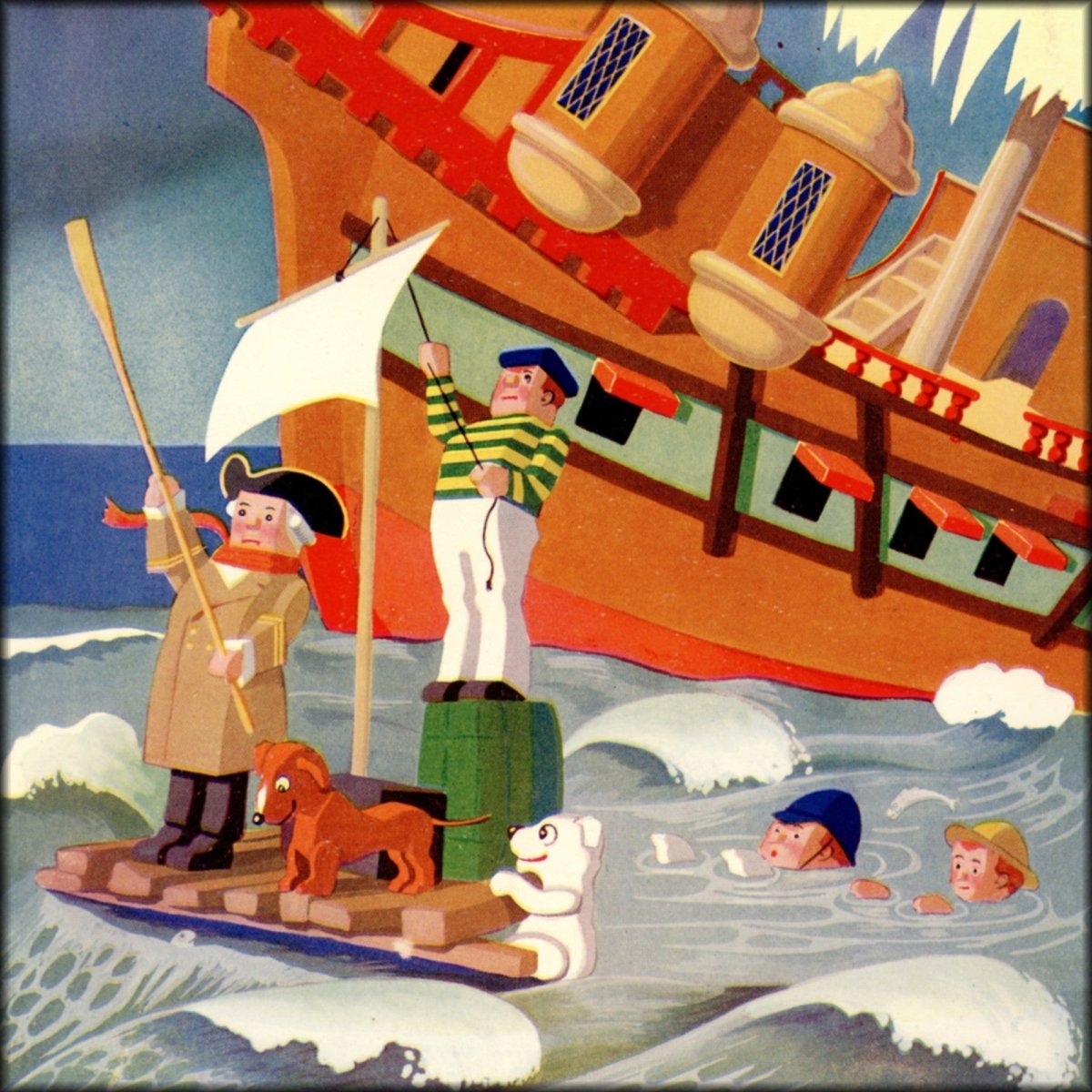 Sydney Hulme Beaman - Ernest & Alfred dived 1930s | Digital Download - 1 image