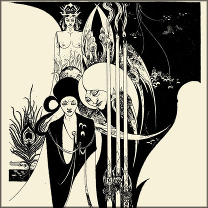 Aubrey Beardsley Public Domain Images to Download | The Art of Aubrey Beardsley (1918) - 15 images