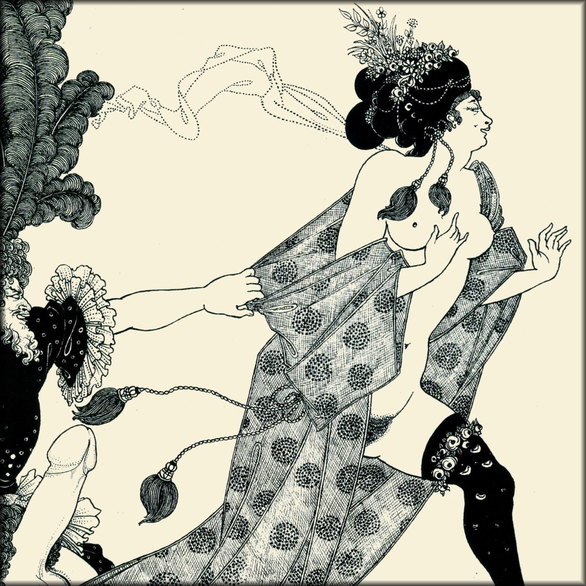 Aubrey Beardsley Public Domain Images to Download | Lysistrata (1896) - 15 images