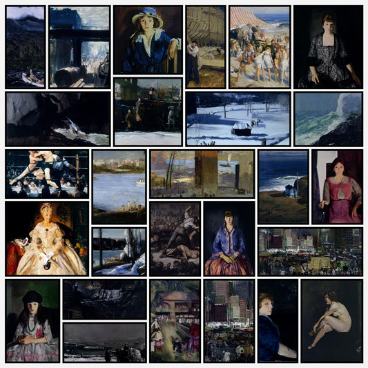 George Bellows 75 Public Domain Images to Download | A snapshot of some of the images