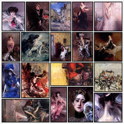 Giovanni Boldini Public Domain Images to Download | A snapshot of some of the images