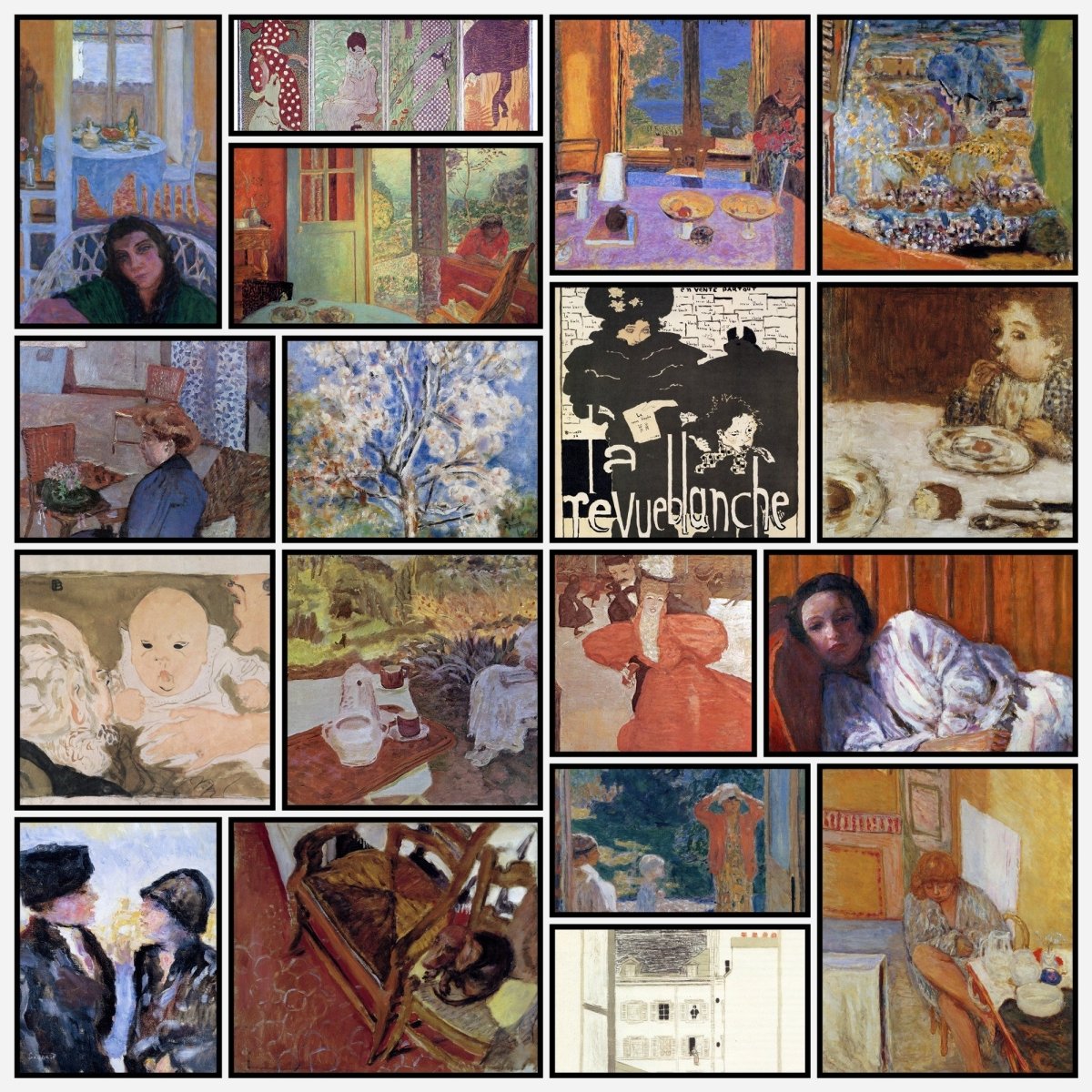 Pierre Bonnard Artwork in the Public Domain | A snapshot of some of the images