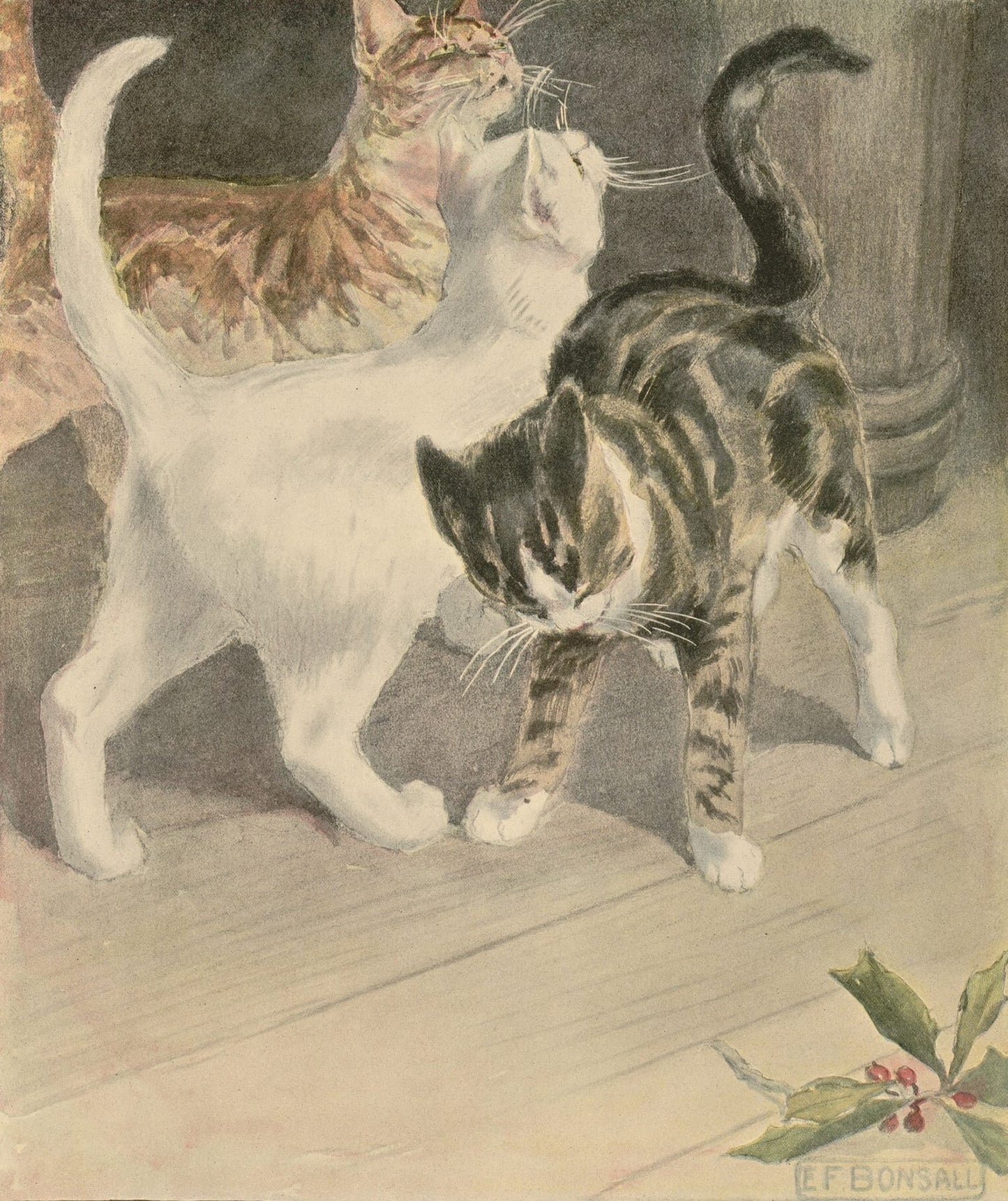 Le Livre des chats, 1903 - Elizabeth Bonsall (1861-1956) - 7 images