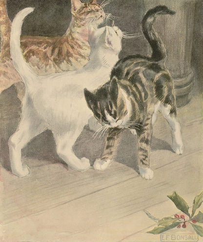 El libro de los gatos, 1903 - Elizabeth Bonsall (1861-1956) - 7 imágenes