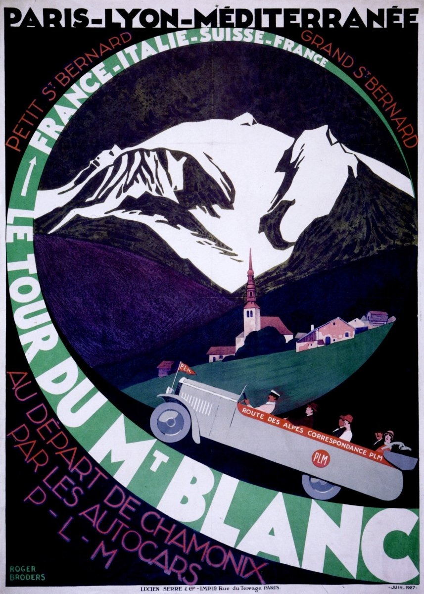Broders, Roger (1883-1953) - Le Tour du Mt Blanc 1927