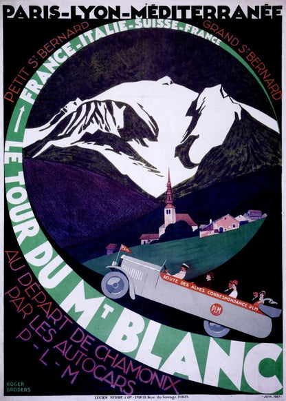 Broders, Roger (1883-1953) - Le Tour du Mt Blanc 1927