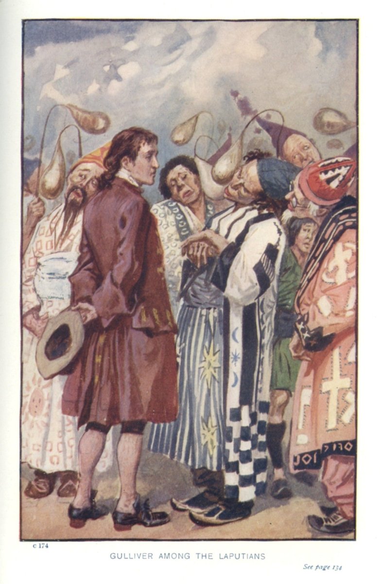 Gulliver's Travels 1894 - Gordon Brown (1858-1932) | Dimensions 2412 x 3702 pixels