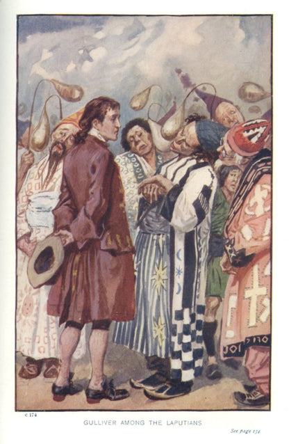 Gulliver's Travels 1894 - Gordon Brown (1858-1932) | Dimensions 2412 x 3702 pixels