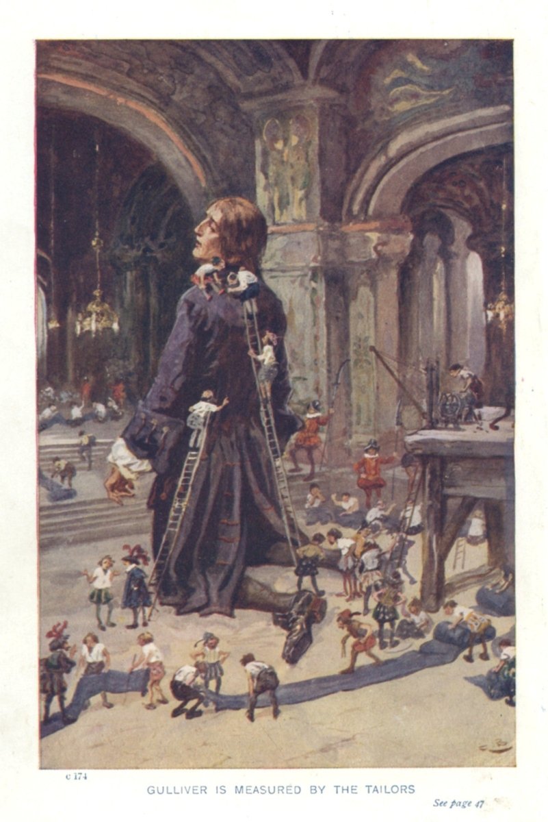 Gulliver's Travels 1894 - Gordon Brown (1858-1932) | Dimensions 2488 x 3728 pixels