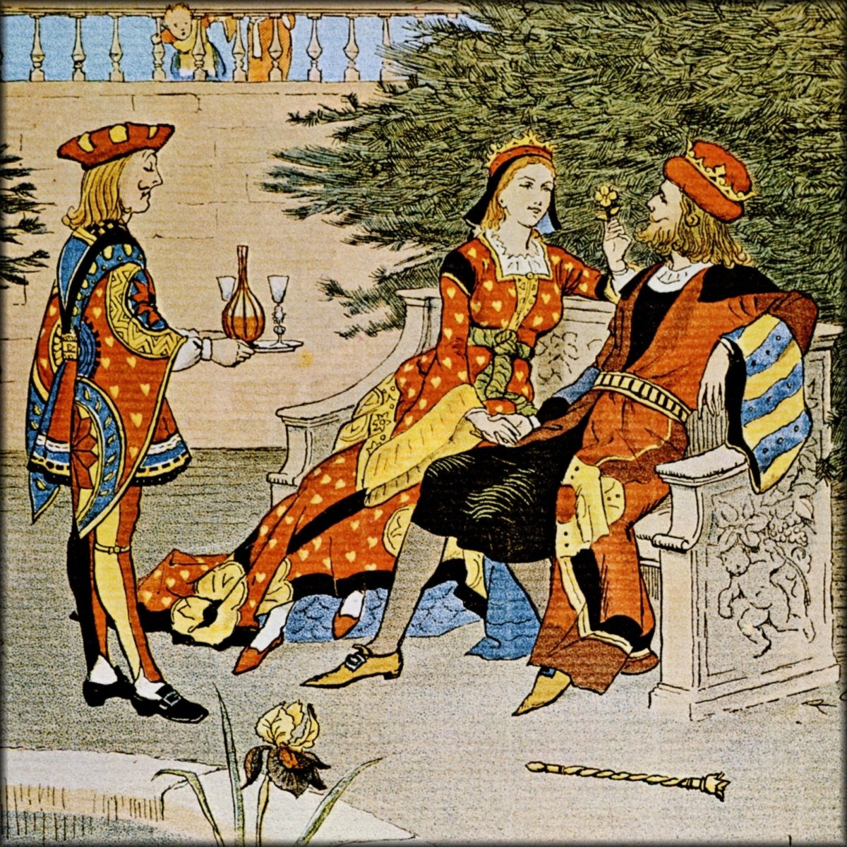 Randolph Caldecott (1846-1886) - Queen of Hearts 1881 | Digital Download - 1 image