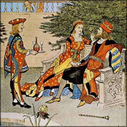 Randolph Caldecott (1846-1886) - Queen of Hearts 1881 | Digital Download - 1 image