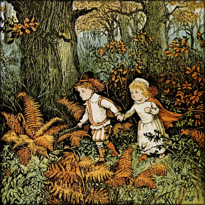 Randolph Caldecott  (1846-1886) - The Babes in the Wood 1879 | Digital Download - 1 image